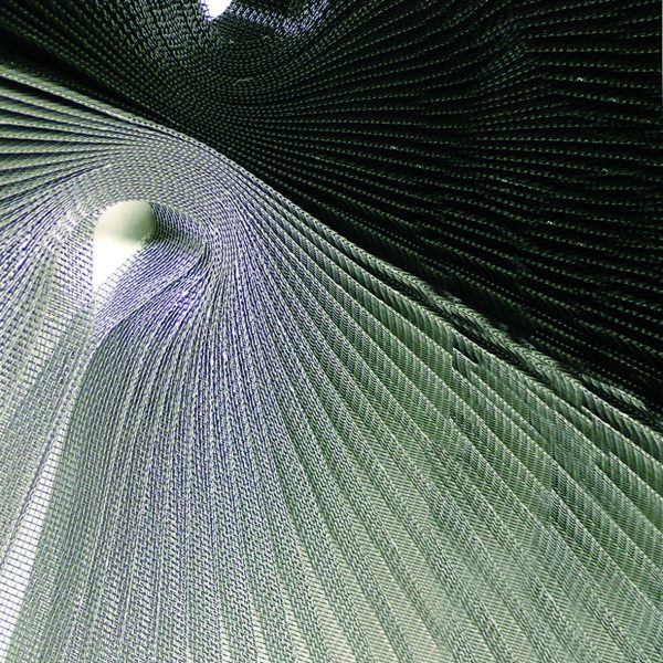 Μαύρο ή γκρι πανί τύπου plisse για ανώτερη αισθητική