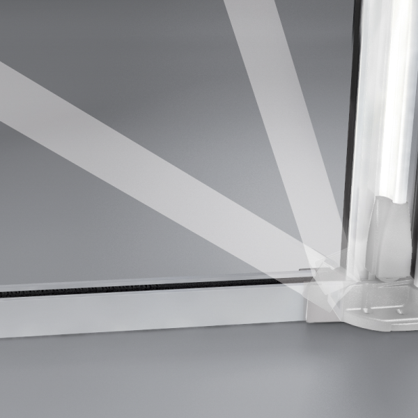 Lower articulated joint (hinge connector)